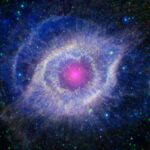 A nebula’s mysterious glow is fueled by a giant busted planet