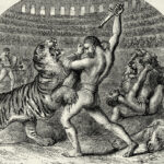 Roman gladiators really fought big cats, ancient bite marks suggest 