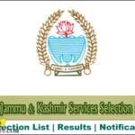 JKSSB Document Verification for various posts.