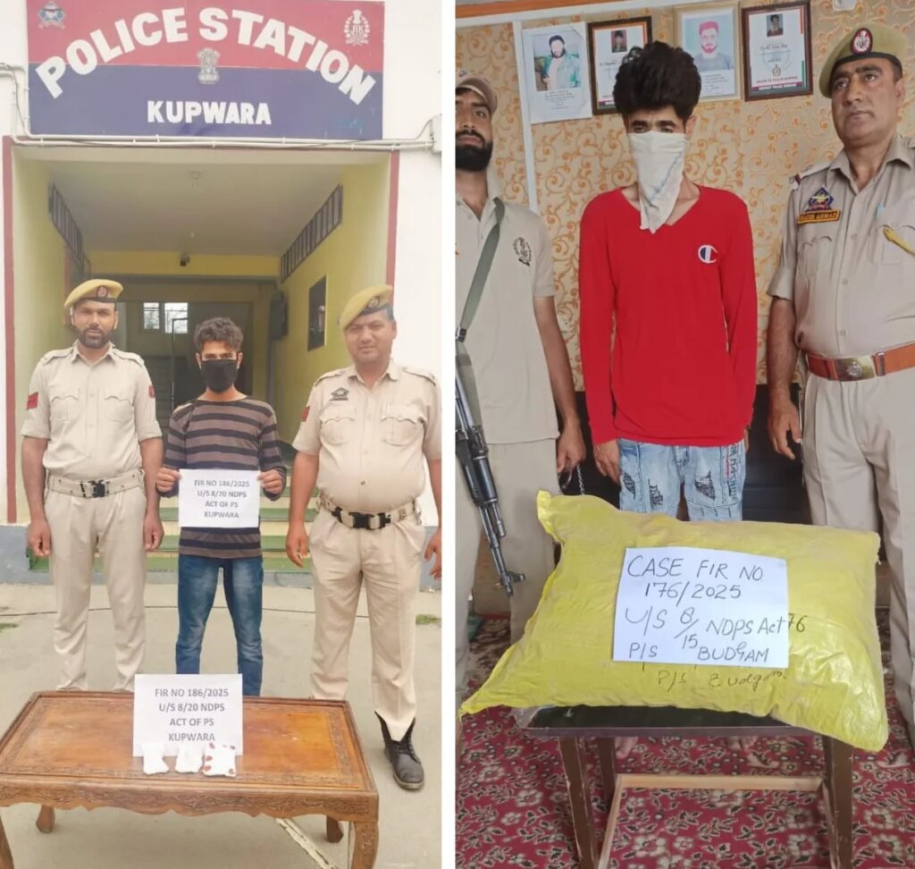 Two drug peddlers held with contraband substance, cash: Police