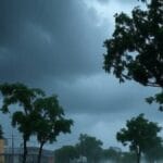 Weather update: Yellow alert in Delhi: gusty winds, thunderstorms, and rain expected this week