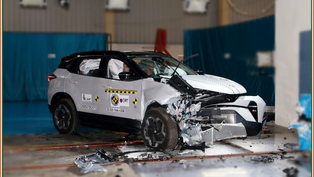 Tata Harrier EV Safety: Tata Harrier.ev को मिला 5-स्टार सेफ्टी रेटिंग, भारत की सबसे सुरक्षित इलेक्ट्रिक SUV में ली एंट्री