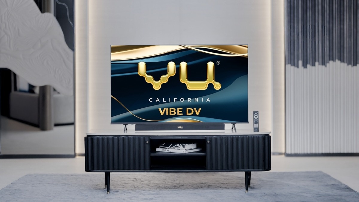 Vu Vibe DV QLED TV launched in India with integrated soundbar, starting Rs 26,999