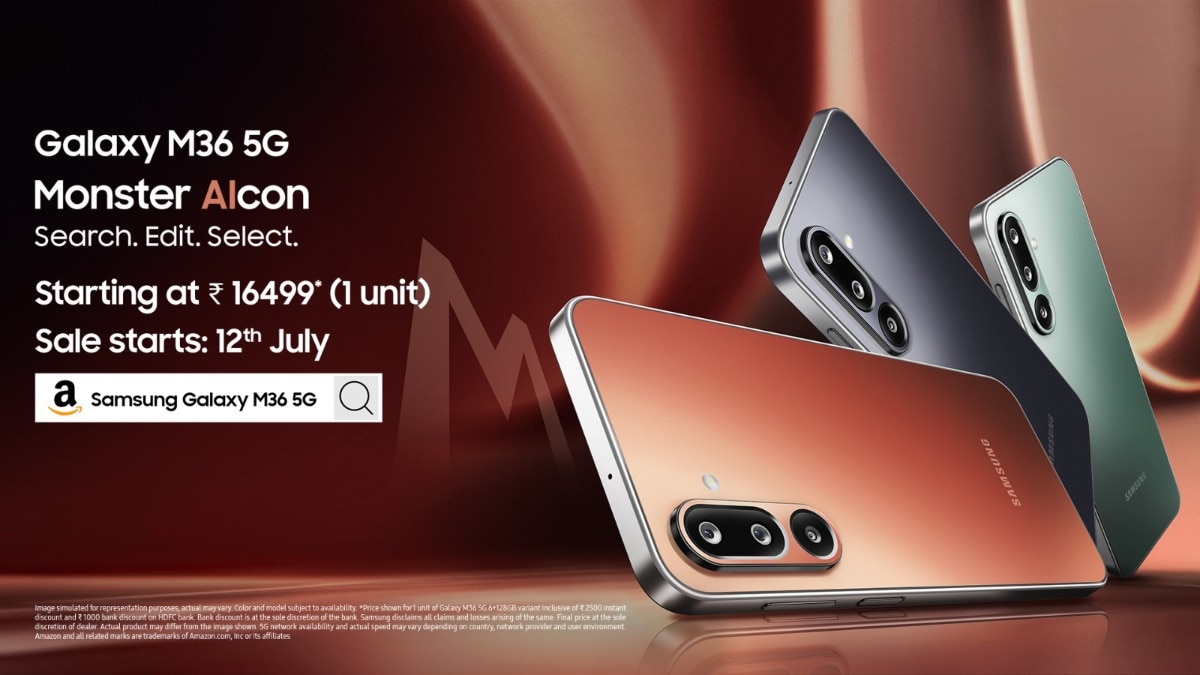 Samsung Galaxy M36 launched with 50MP triple camera, 5000mAh battery at Rs 16,499