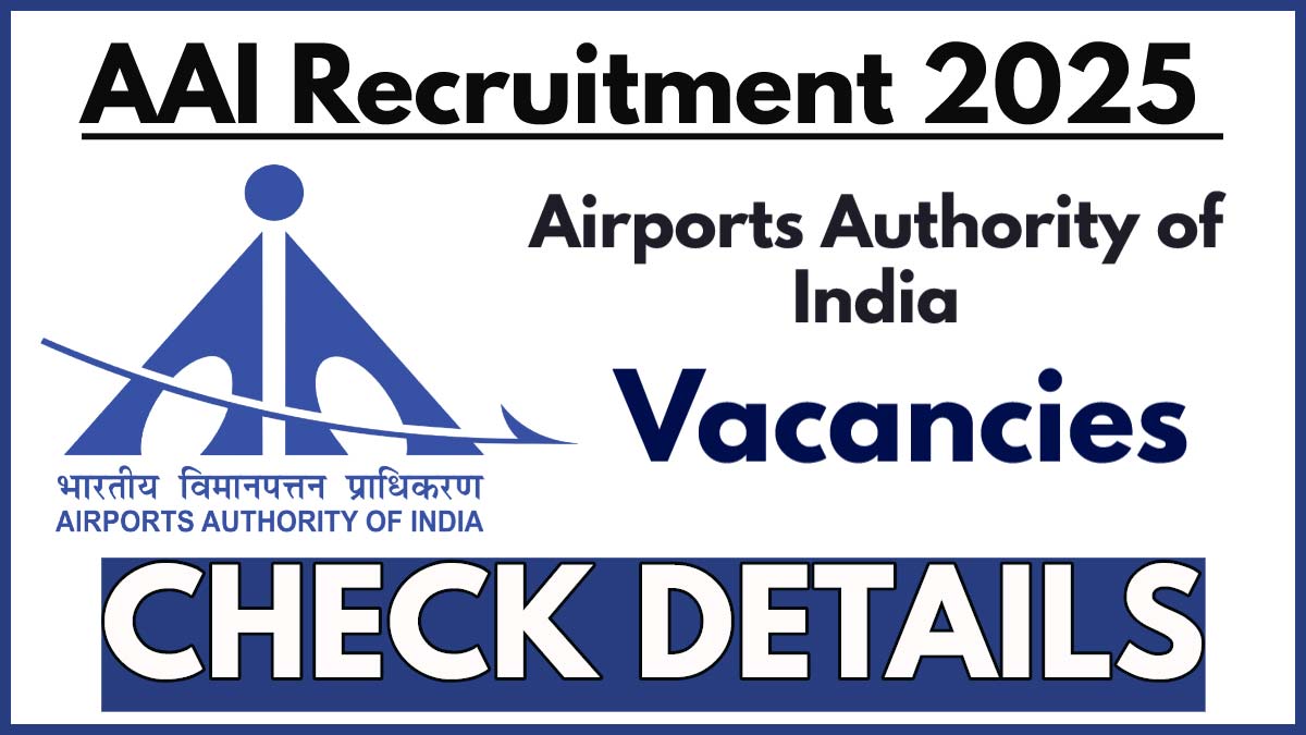 AAI Consultant Recruitment 2025, Apply Now
