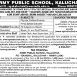 APS Kaluchak Jobs Recruitment 2025.