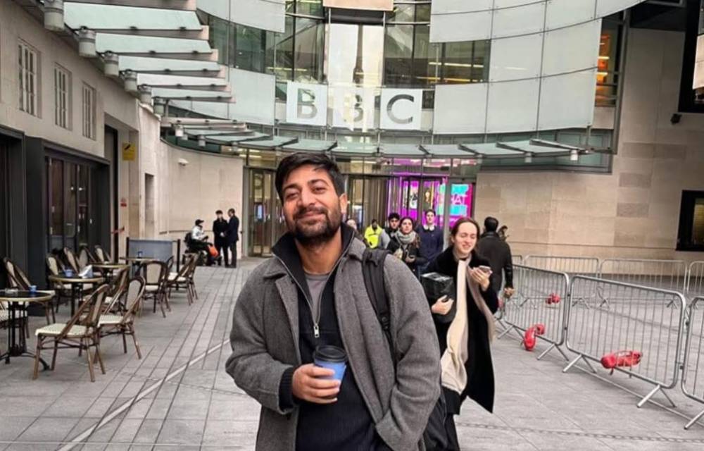 Aamir Peerzada Becomes First from Jammu Kashmir to Win International Emmy with BBC Team