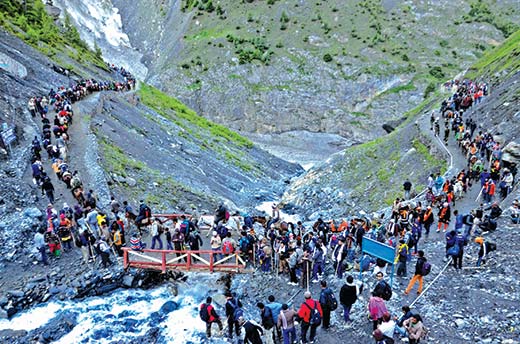 KPDCL Reviews Baltal Power Network Ahead of July 3 Yatra Start