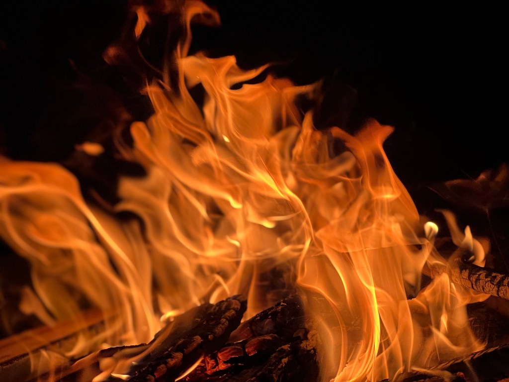 Massive forest fire continues near NH-144A in Reasi.