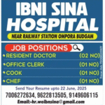 IBNI SINA Hospital Jobs. | jkalerts jkupdates