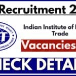 IIFT Recruitment 2025 Notification Out