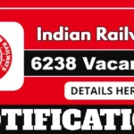 Indian Railways To Fill 6238 Posts, Check Notification 2025 PDF, Apply Online Now