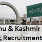 JK High Court Recruitment 2025 Driver vacancies..