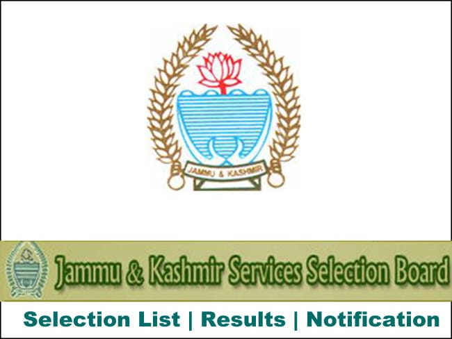JKSSB Instructions for submission of application forms for the advertised posts.