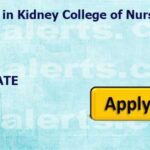 Kidney College of Nursing Jobs.