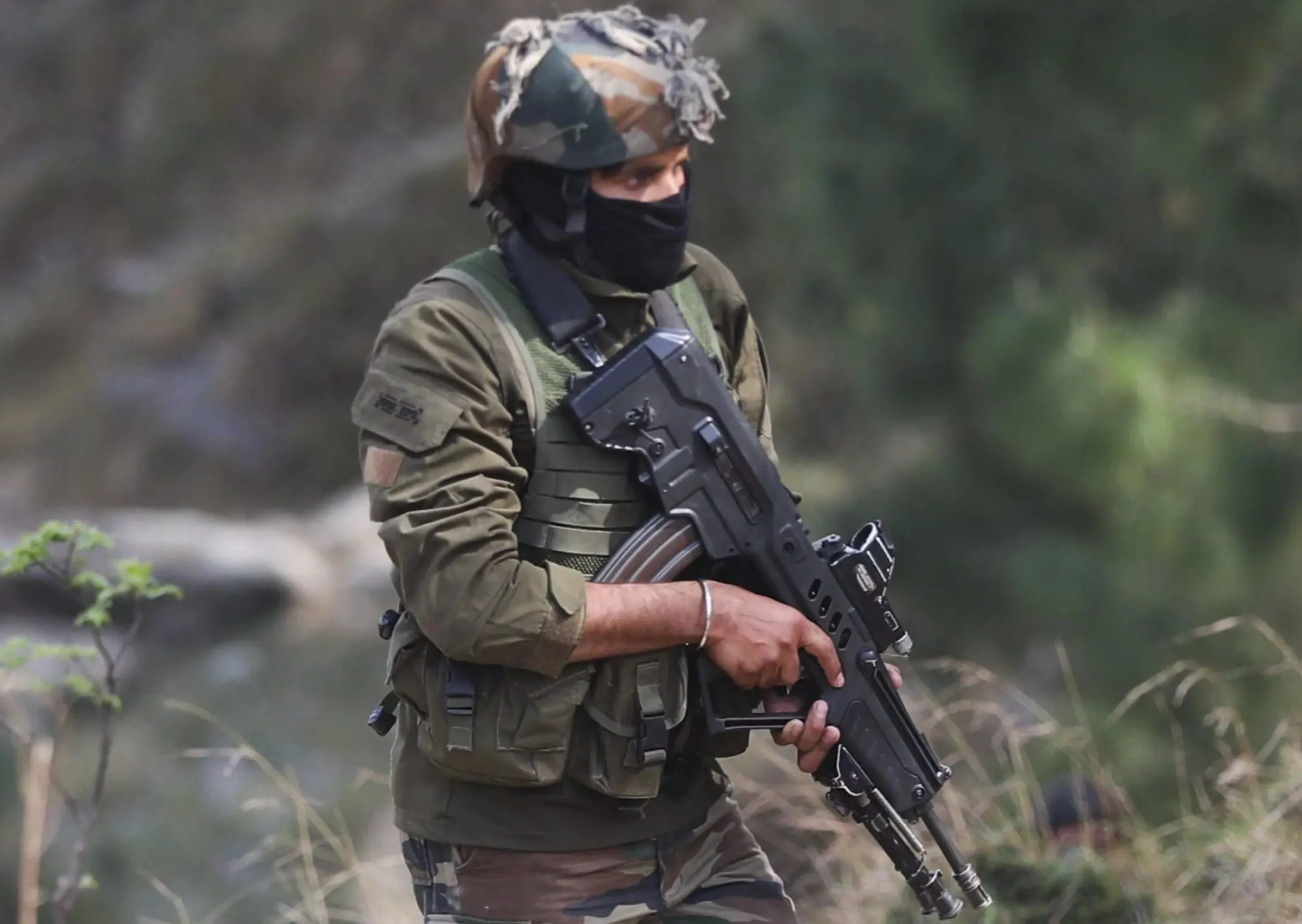 Encounter Underway in Basantgarh’s Sazi Area,
