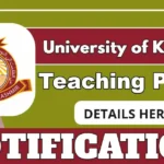 Kashmir University Faculty Posts At South Campus Extended – Apply For Principal And Assistant Professors