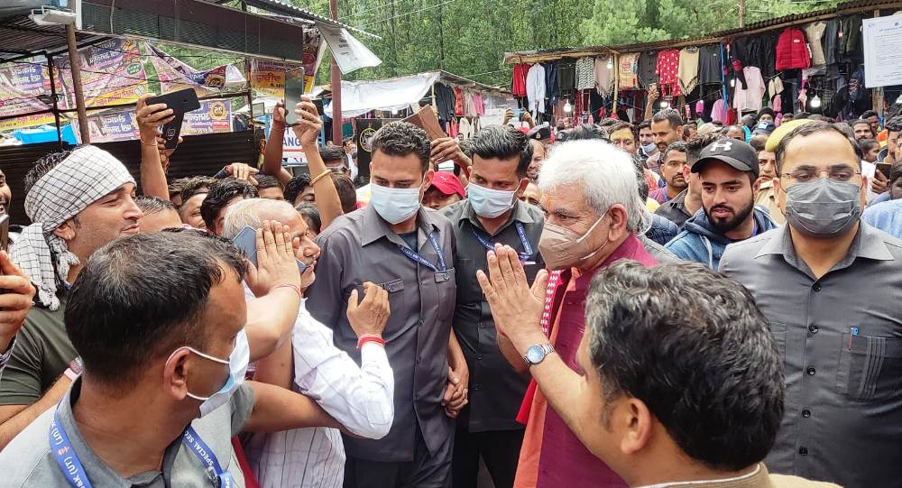 85,000 Pilgrims Confirmed for Amarnath Yatra So Far: LG Sinha