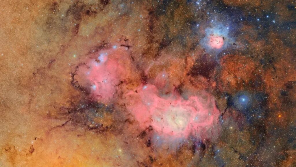 Rubin Observatory Captures Distant Nebulae From Chilean Mountaintop