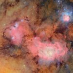 Rubin Observatory Captures Distant Nebulae From Chilean Mountaintop
