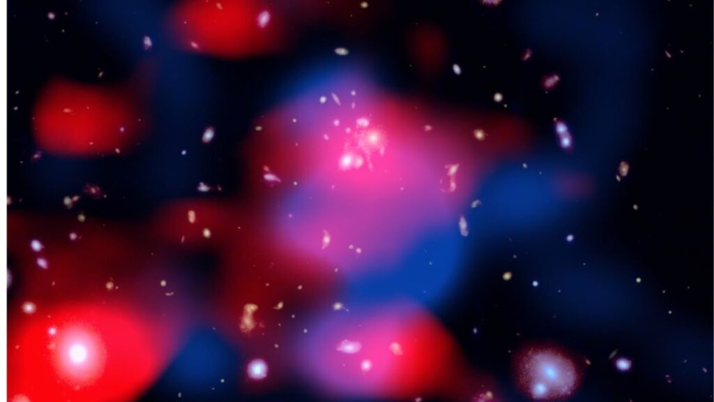 Most Distant Mini-Halo Discovered in Galaxy Cluster 10 Billion Light-Years Away