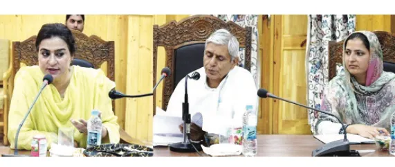 MLA Nizamuddin reviews sports infrastructure in Bandipora