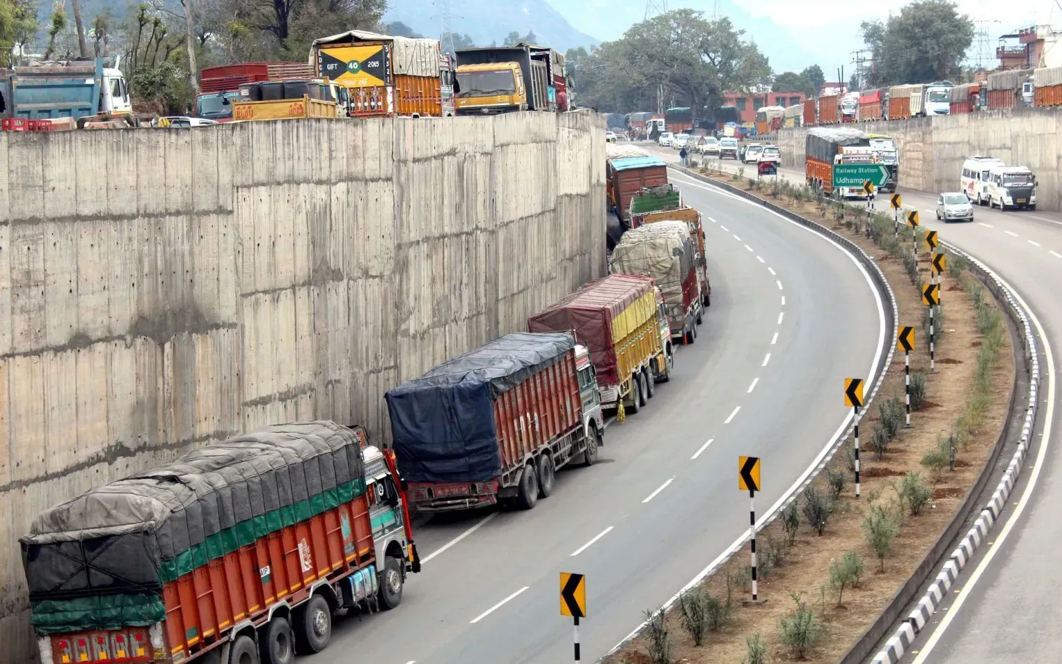 Jammu-Srinagar highway blocked after rains trigger mudslides