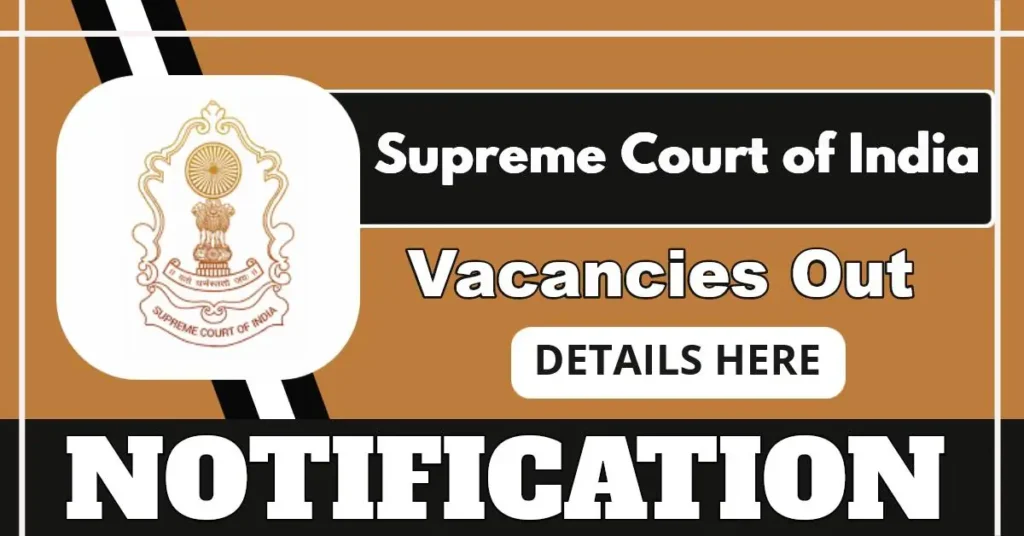 Supreme Court Of India Hiring Consultant (Research) And Research Assistants – Apply By 29 June 2025