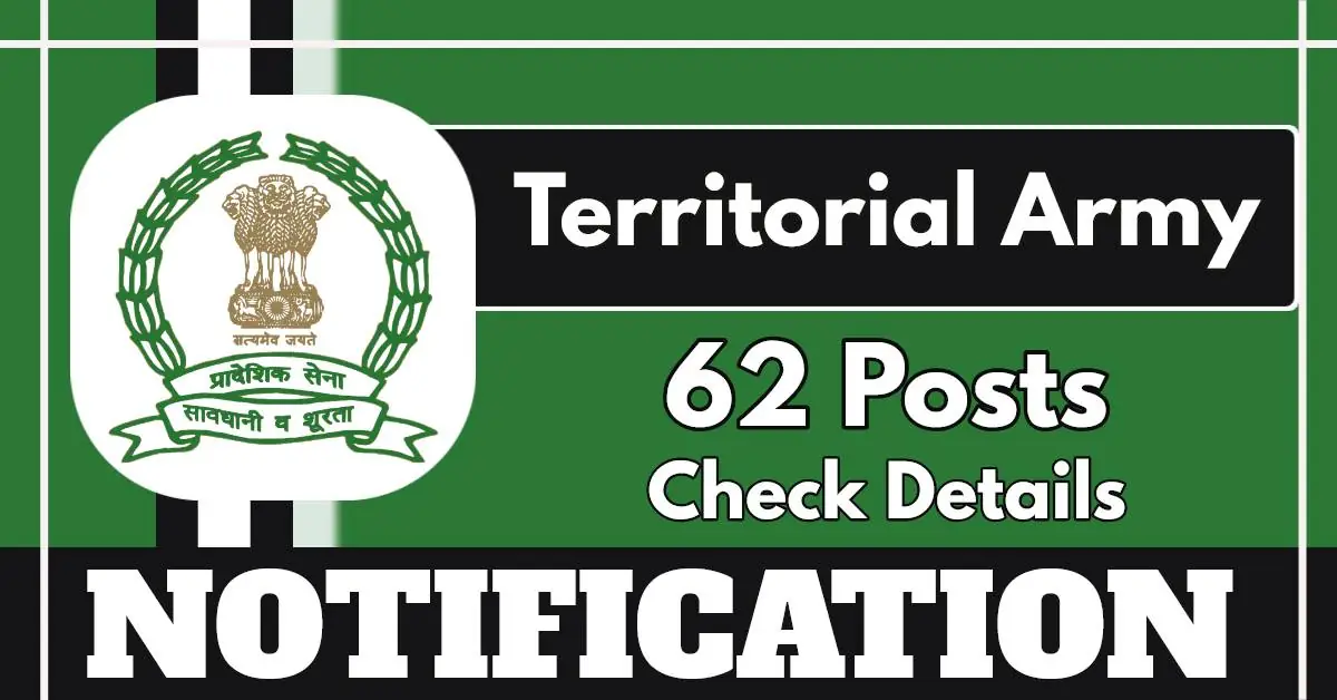 Territorial Army Soldier Rally 2025 – Apply Offline For 62 Posts In 127 Infantry Battalion