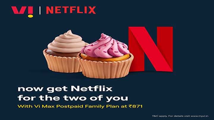 Vi Launches New Vi Max Family Plan with Bundled Netflix Subscription