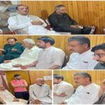 Syed Mohammad Altaf Bukhari visits party colleague to offer condolences on uncle’s passing