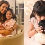 Geeta Basra Puts Her One Month Old Son, Jovan To Sleep, His Sister, Hinaya Copies Their Mommy