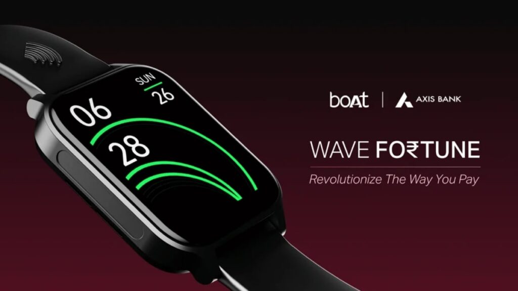 Boat Wave Fortune Smartwatch With NFC Tap & Pay Feature, Bluetooth Calling Launched in India
