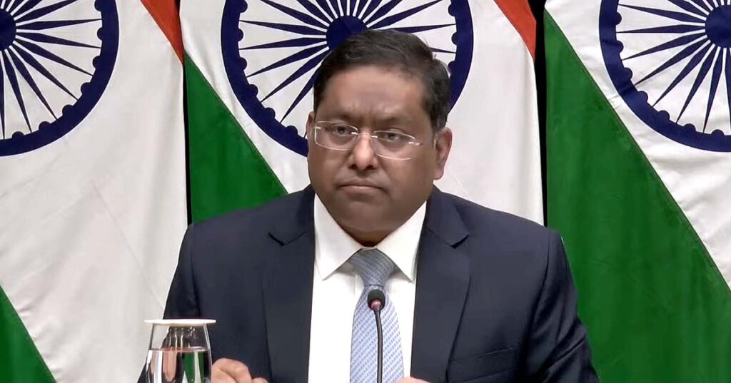 ہندوستان نے پاکستان کے الزام کو مسترد کیا، بیان کو توجہ ہٹانے کی کوشش بتایا