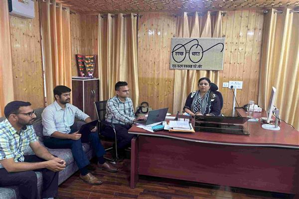 DG Rural Sanitation Reviews Sanitation Progress across J&K, Calls for Accelerated Execution
