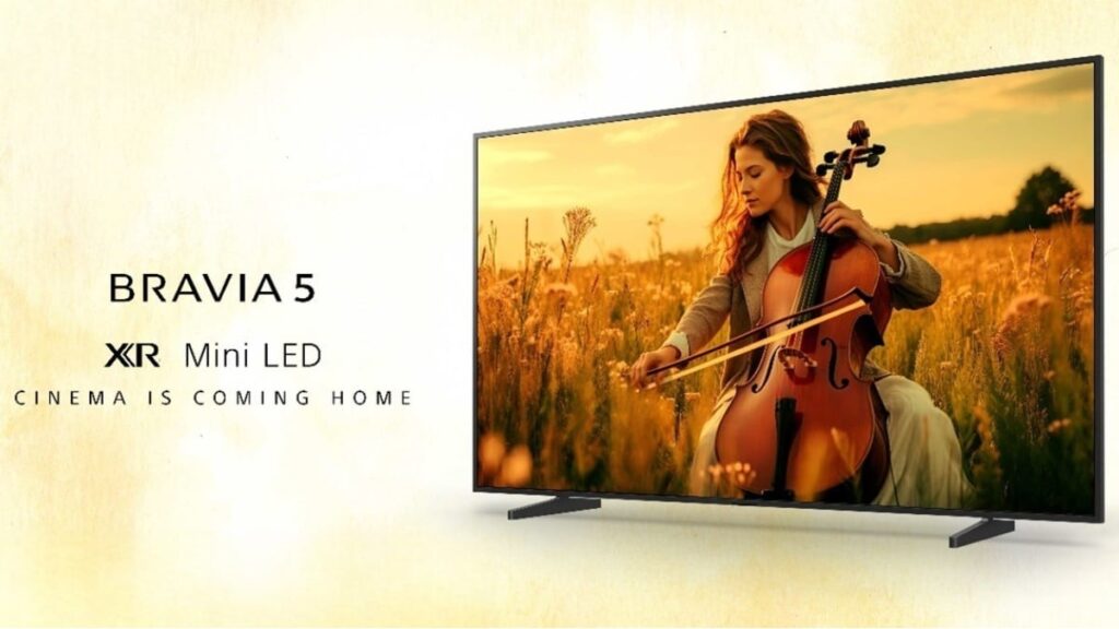 Sony Bravia 5 Series 4K Mini LED TVs With Up to 85-Inch Screen Launched: Price in India, Features