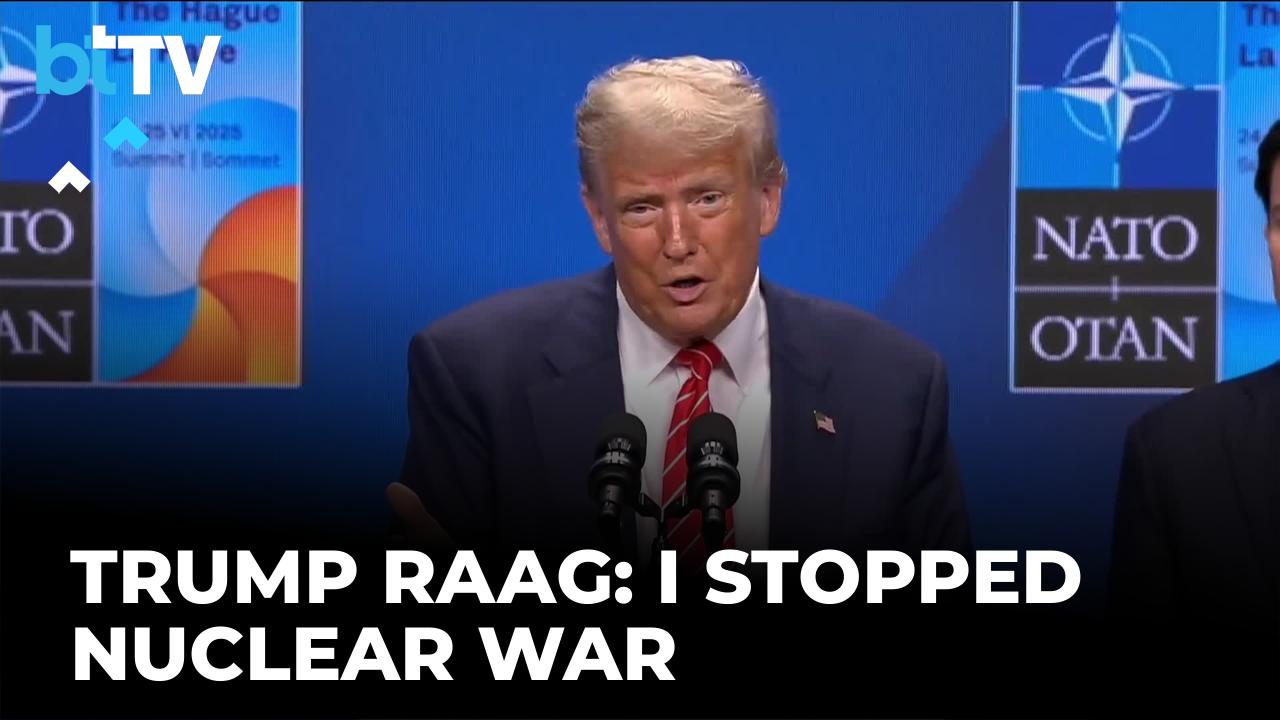 Trump Credits Trade Talks For Avoiding India-Pakistan War