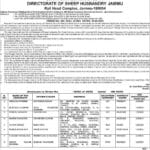 Sheep Husbandry Department J&K Waiting Lists | JKUpdates