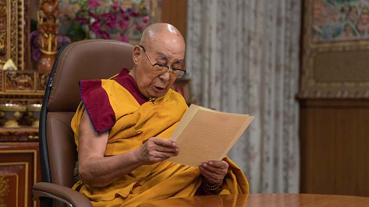 Dr. Karan Singh extends warm wishes to Dalai Lama on his 90th Birthday
