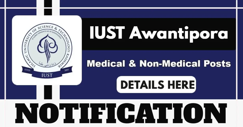 IUST Junior Research Fellow Post 2025 At FRIIS – Apply By 13 July