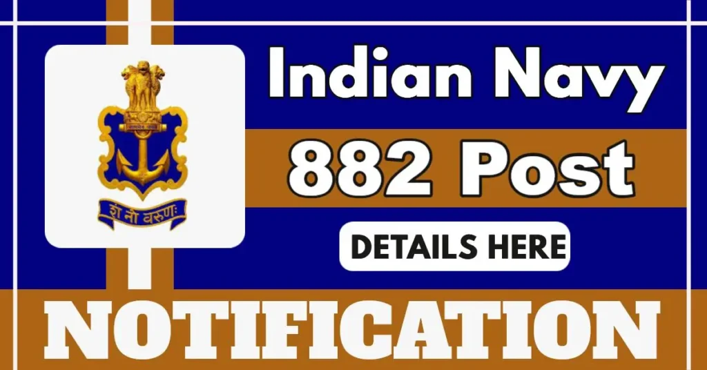 Indian Navy INCET 2025 Opens Registration For 882 Group B & C Posts