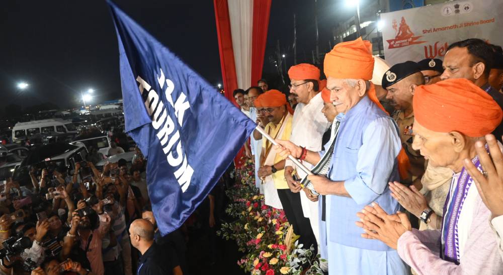 47,972 Pilgrims Visit Amarnath Shrine in First Three Days