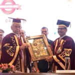 LG Sinha at 6th SKUAST-K Convocation