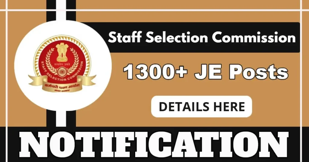 SSC JE 2025 Online Application Begins For 1340 Junior Engineer Posts In Civil, Mechanical And Electrical