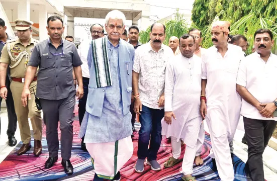 LG reiterates GoI’s commitment of inclusive development in border areas