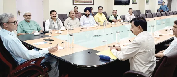 14 BJP MLAs call on CM Omar Abdullah