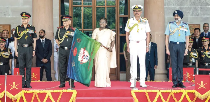President Droupadi Murmu flags off Durand Cup 2025 trophies at Rashtrapati Bhavan