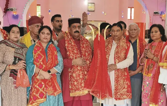 23rd annual Chhari Mubarak Yatra of Shri Mata Chamunda Devi flagged off