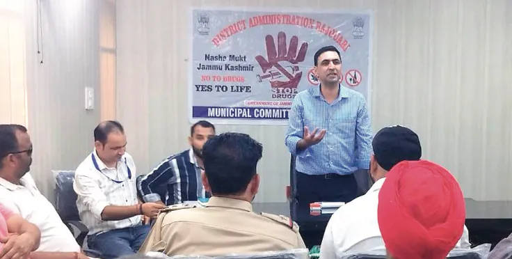 Awareness campaigns held across Rajouri district to combat drug abuse
