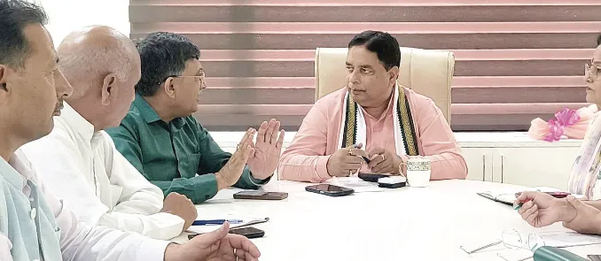 Enhance BJP presence at grassroot level across J&K: Sat Sharma